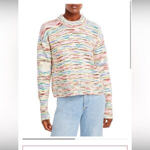 Veronica Beard Gerona Multicolor Crewneck Sweater M
